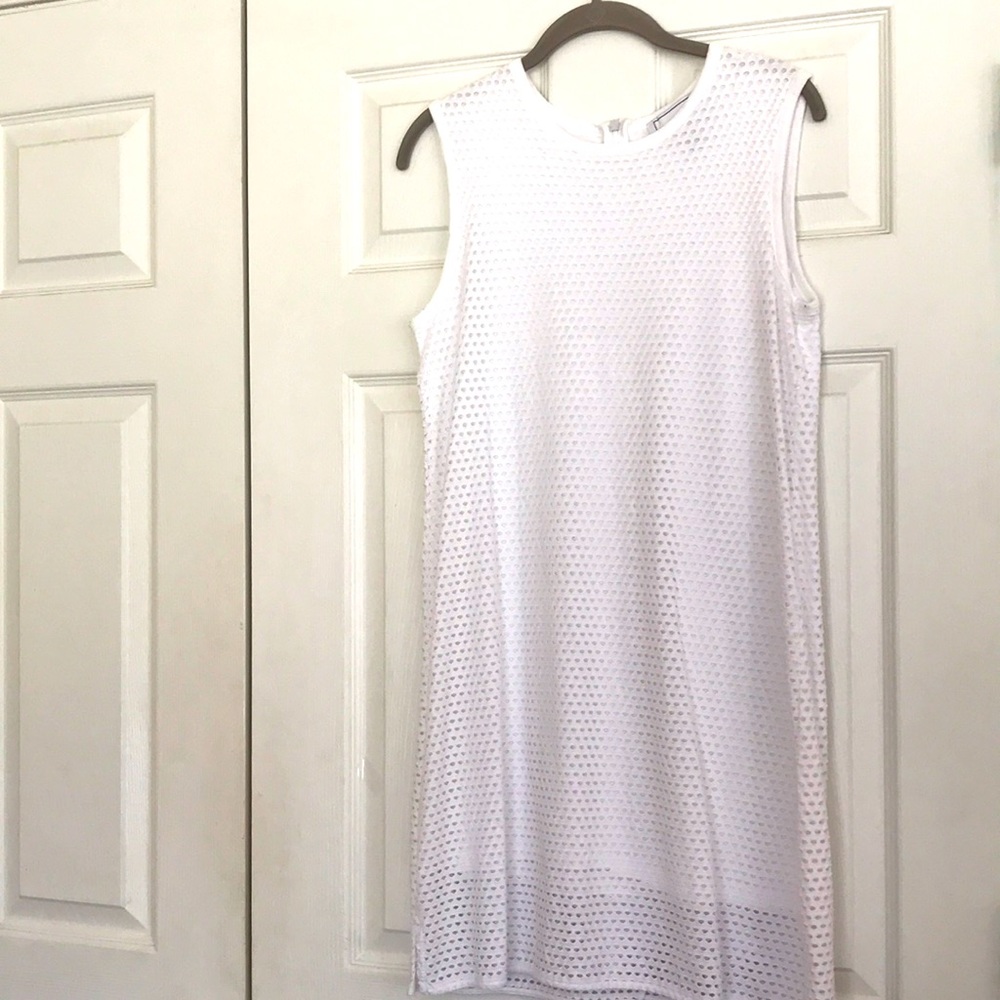 JoanVass Summer White Sleeveless Dress size 0 - SM